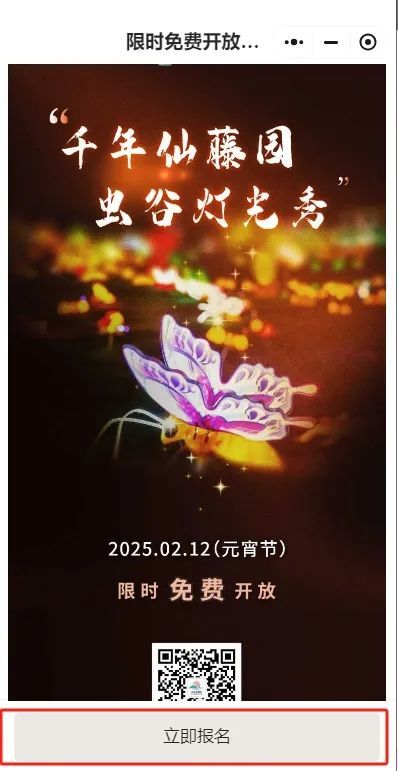 2025年广州何仙姑仙藤园虫谷灯光秀活动指南（时间＋预约）