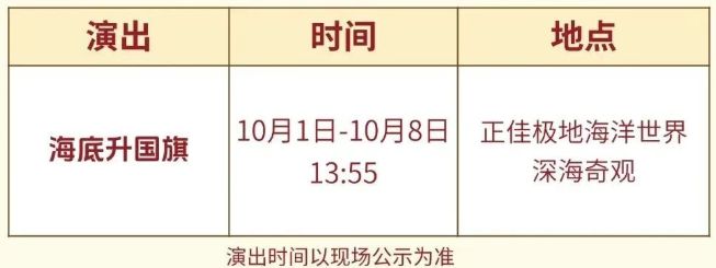 2025年广州正佳极地海洋世界国庆＋中秋活动攻略（门票＋活动时间）