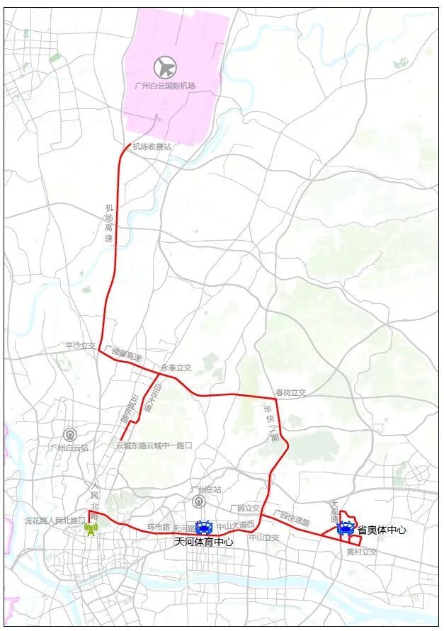2025年全运会期间广州出行指南(私家车+地铁+公交车)插图3 图片